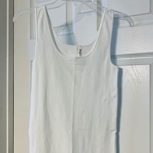 skinnytees Basic White Tank Top NWOT